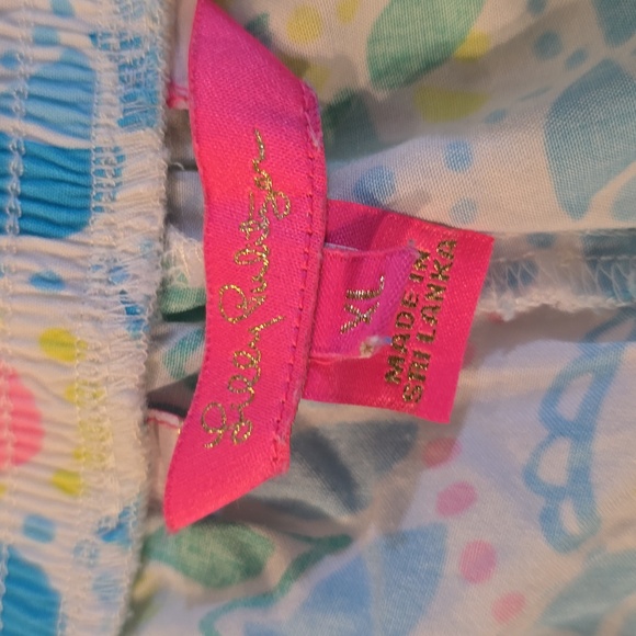 Lilly Pulitzer "Katia" Shorts — Caribbean Citrus, Size XL - Picture 2 of 6